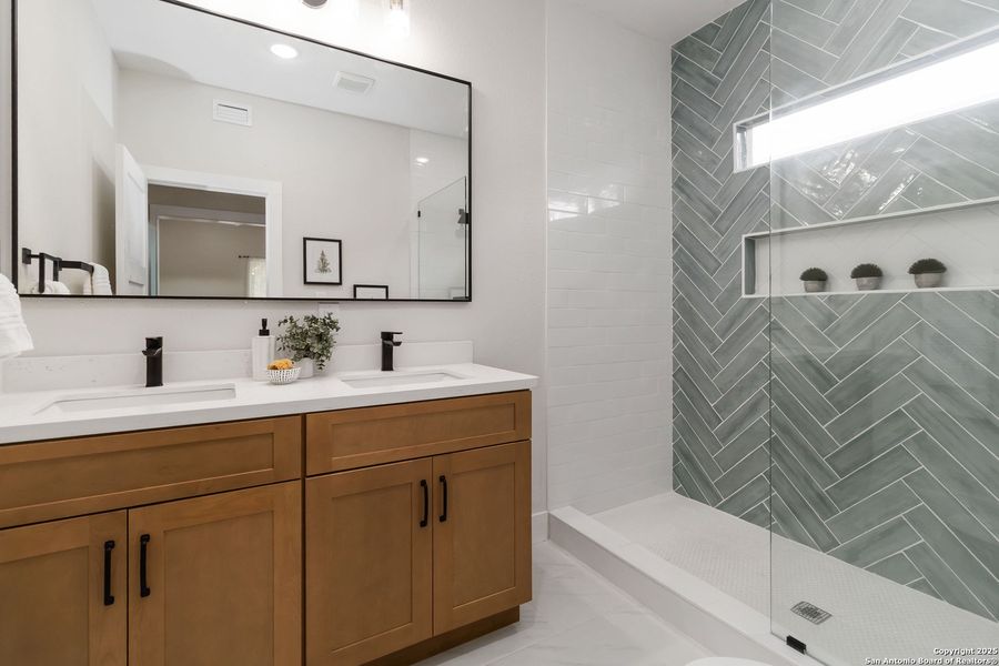 Furnished interior view inside a new home in , San Antonio (Image 5). Furnished interior view inside a new home in , San Antonio (Image 5).