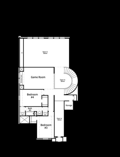 Upstairs Floor Plan