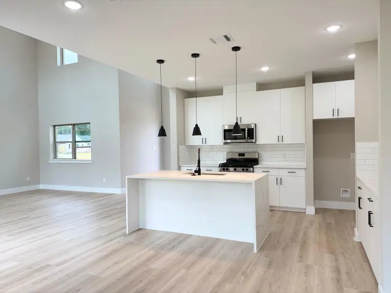 Furnished interior view inside a new home in , Spring (Image 3).