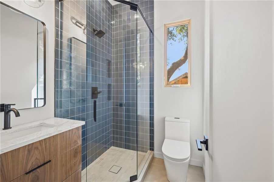 Furnished interior view inside a new home in , Atlanta (Image 11).