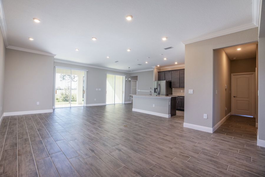 Representative unfurnished interior of a home built from the Sierra by Maronda Homes in Marion Oaks, Ocala (Image 13).