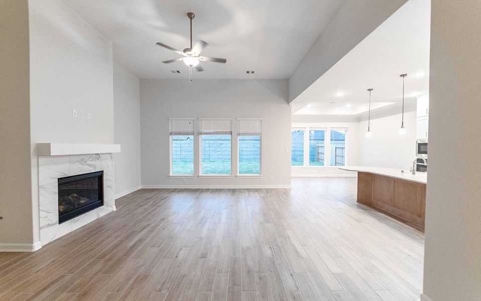 Spacious, unfurnished interior of a new home in Marvida, Cypress (Image 12). Spacious, unfurnished interior of a new home in Marvida, Cypress (Image 12).