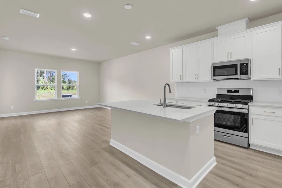 Furnished interior view inside a new home in Hammock Walk at Nexton, Summerville (Image 9).