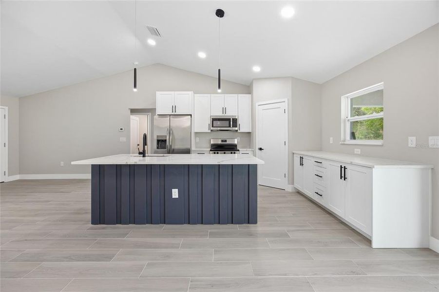 Furnished interior view inside a new home in , Citrus Springs (Image 8).