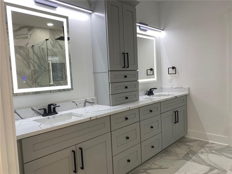 Furnished interior view inside a new home in , Snellville (Image 12).