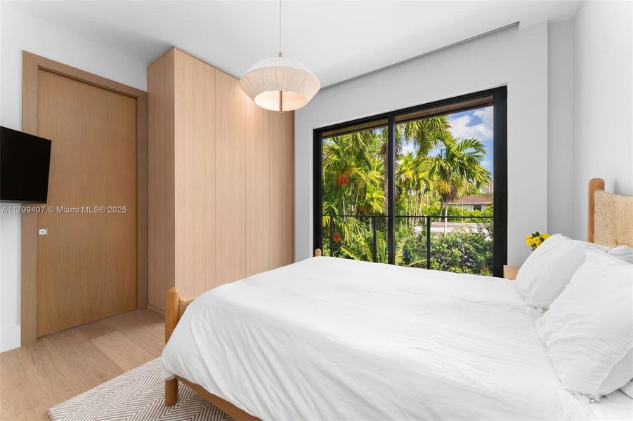 Furnished interior view inside a new home in , Miami (Image 45).