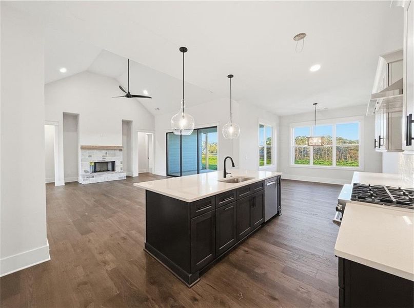 Furnished interior view inside a new home in , Rydal (Image 40).