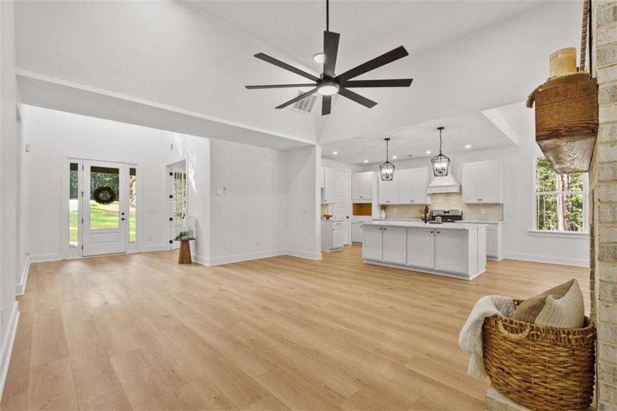 Spacious, unfurnished interior of a new home in , Jenkinsburg (Image 25).