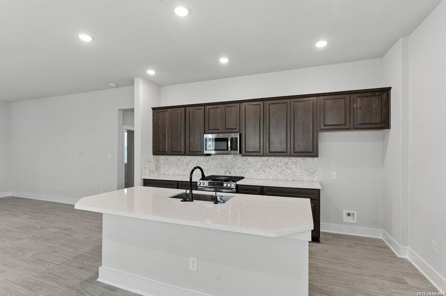 Furnished interior view inside a new home in Stillwater Ranch, San Antonio (Image 8).