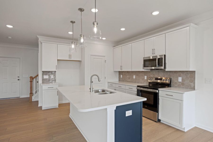 Furnished interior view inside a new home in Harrington, Greenville (Image 9). Furnished interior view inside a new home in Harrington, Greenville (Image 9).
