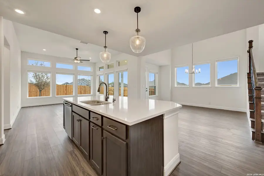 Furnished interior view inside a new home in Davis Ranch 50', San Antonio (Image 12).