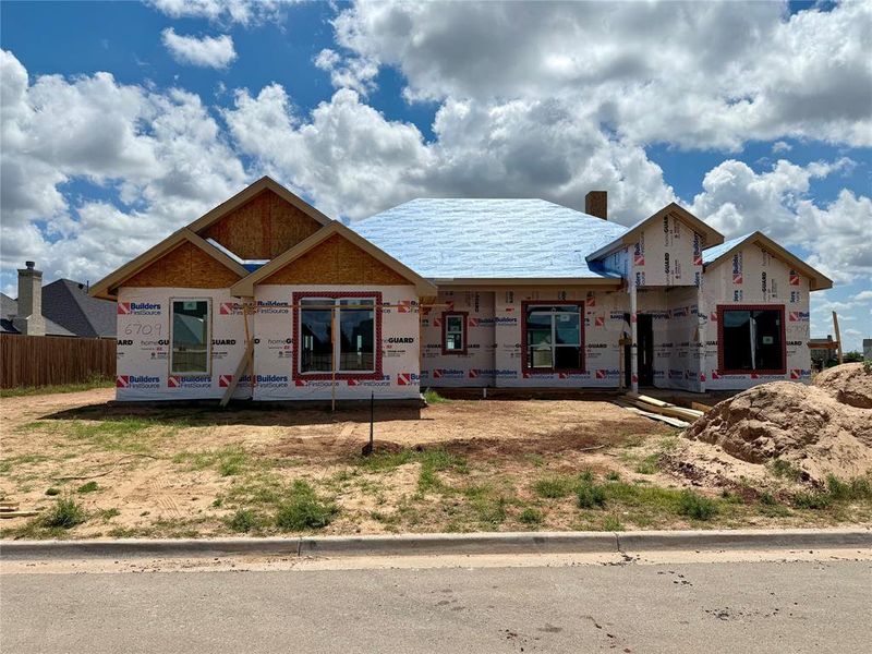 In-progress construction of a new home in , Abilene, TX (Image 1). In-progress construction of a new home in , Abilene, TX (Image 1).