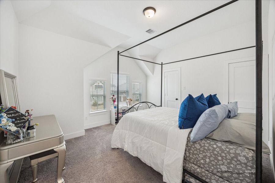 All bedrooms are perfectly sized with great closet space