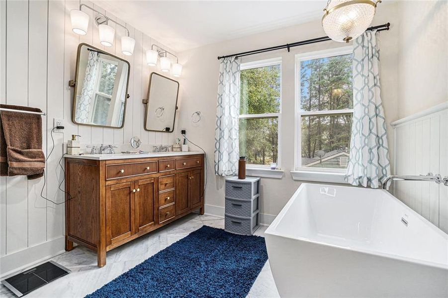 Furnished interior view inside a new home in , Marietta (Image 30).