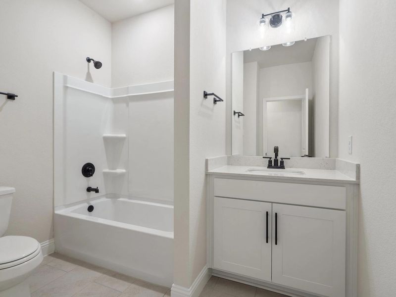 Representative furnished interior of a home built from the The Holly F by Davidson Homes LLC in Morgan Meadows, San Antonio (Image 9). Representative furnished interior of a home built from the The Holly F by Davidson Homes LLC in Morgan Meadows, San Antonio (Image 9).