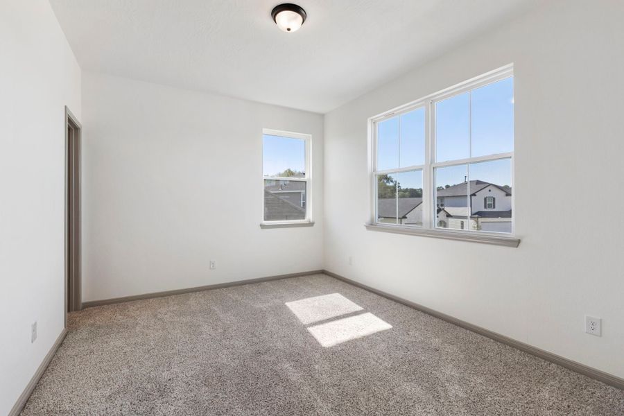 Representative unfurnished interior of a home built from the The 2341 by Stylecraft Builders in Hilltop Heights, Waco (Image 14).