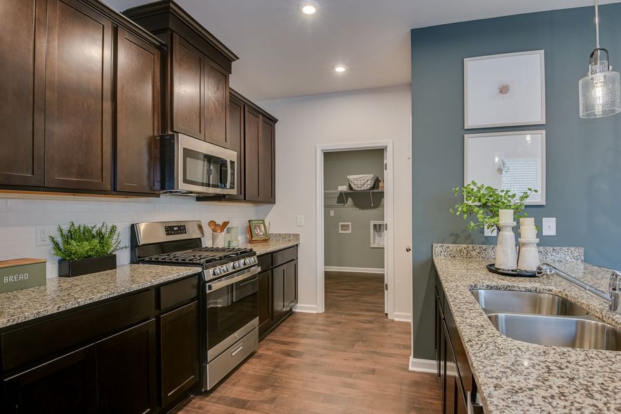 Kitchen and Laundry Room