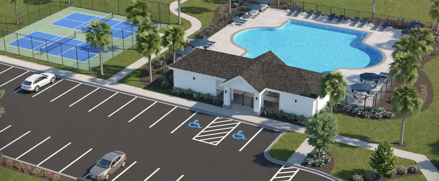 Rendering of Blue Heron Retreat Amenities