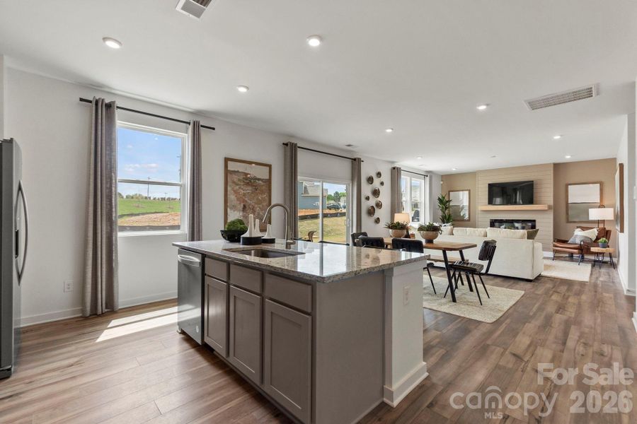 Furnished interior view inside a new home in Grants Landing, Salisbury (Image 25).