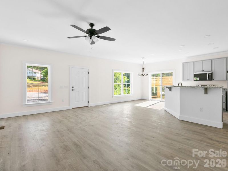Spacious, unfurnished interior of a new home in , Candler (Image 22).
