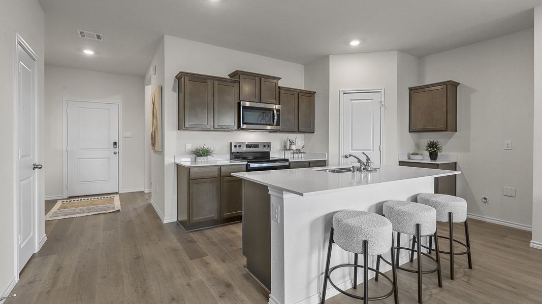 Furnished interior view inside a new home in Bluff Springs, Ferris (Image 6).