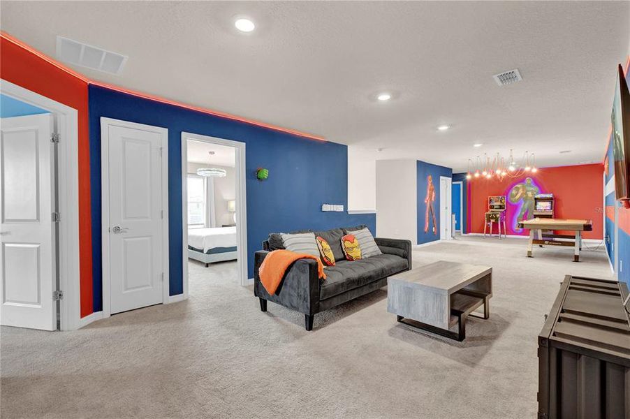 Furnished interior view inside a new home in , Davenport (Image 24).