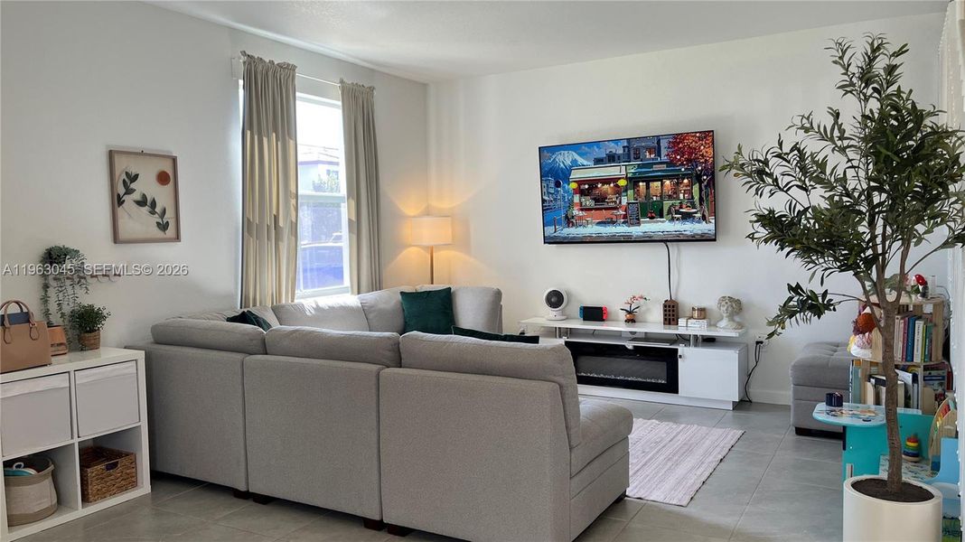 Furnished interior view inside a new home in , Miami (Image 8). Furnished interior view inside a new home in , Miami (Image 8).