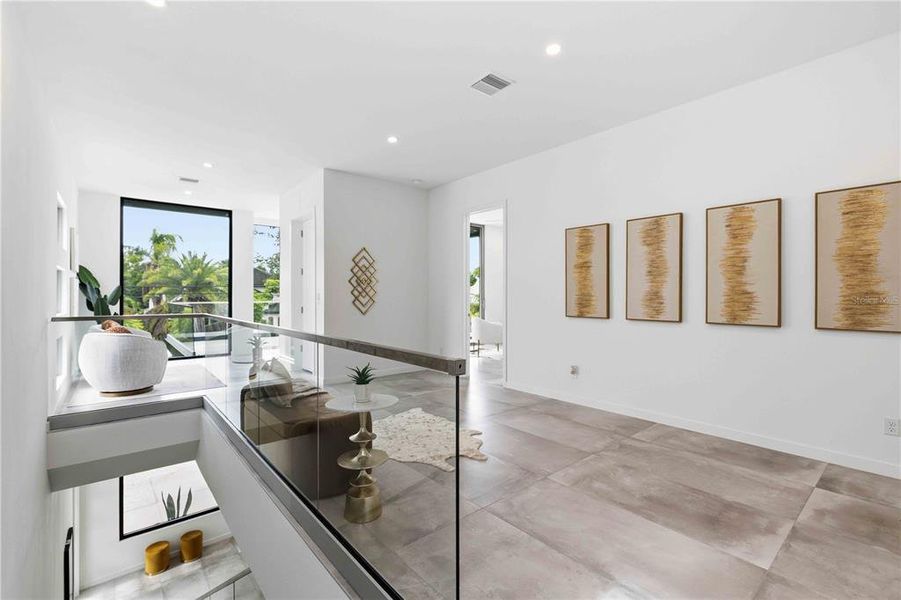 Furnished interior view inside a new home in , Sarasota (Image 16).