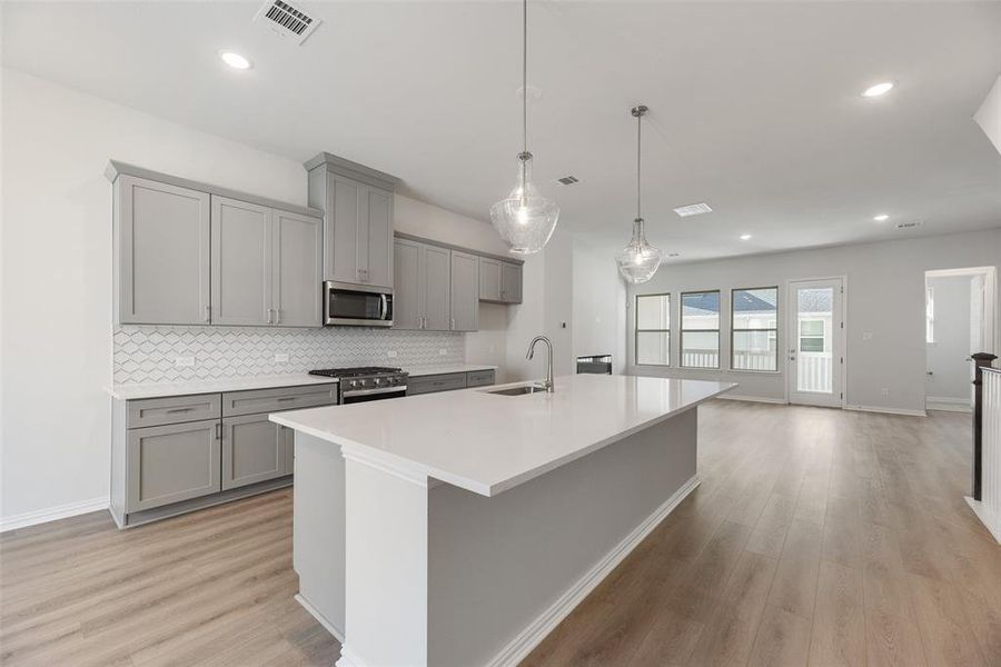 Furnished interior view inside a new home in City Point, North Richland Hills (Image 7).