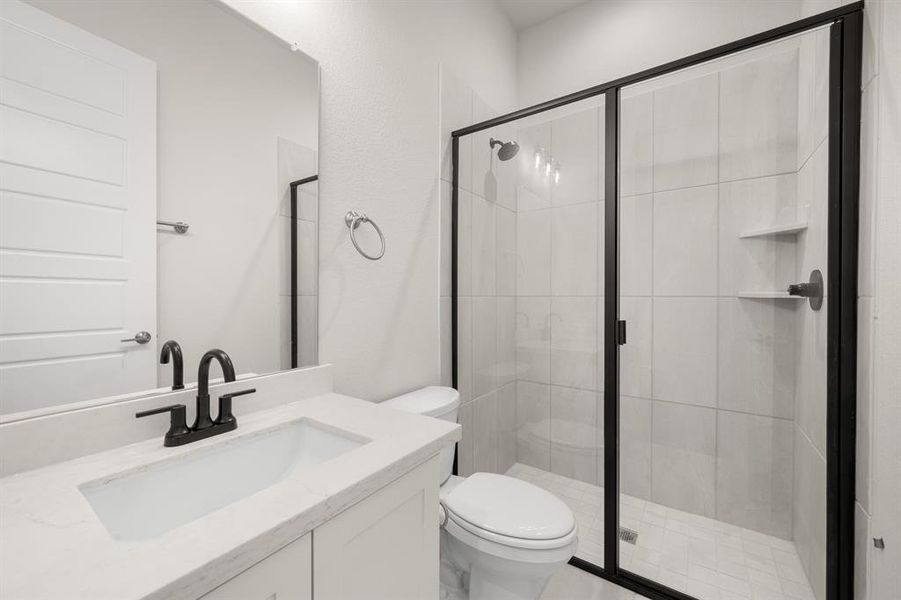 Furnished interior view inside a new home in The Retreat - Phase 1, Waxahachie (Image 6).