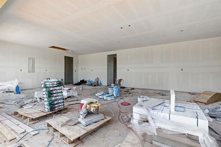 View of bonus room View of bonus room