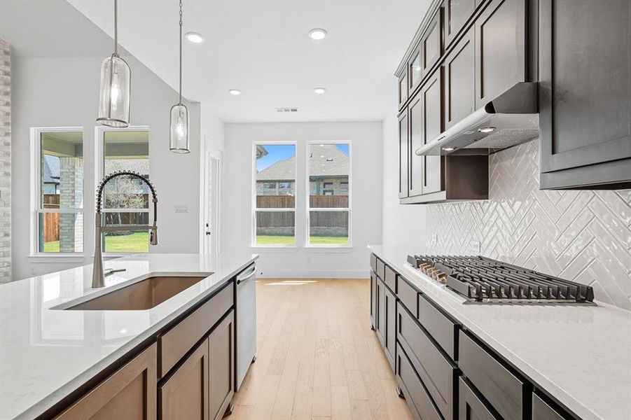 Furnished interior view inside a new home in The Parks at Wilson Creek: 50ft. lots, Celina (Image 6). Furnished interior view inside a new home in The Parks at Wilson Creek: 50ft. lots, Celina (Image 6).