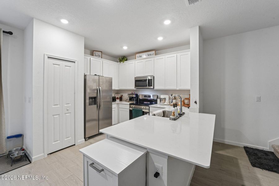 Furnished interior view inside a new home in Longbay Townhomes, Middleburg (Image 16).