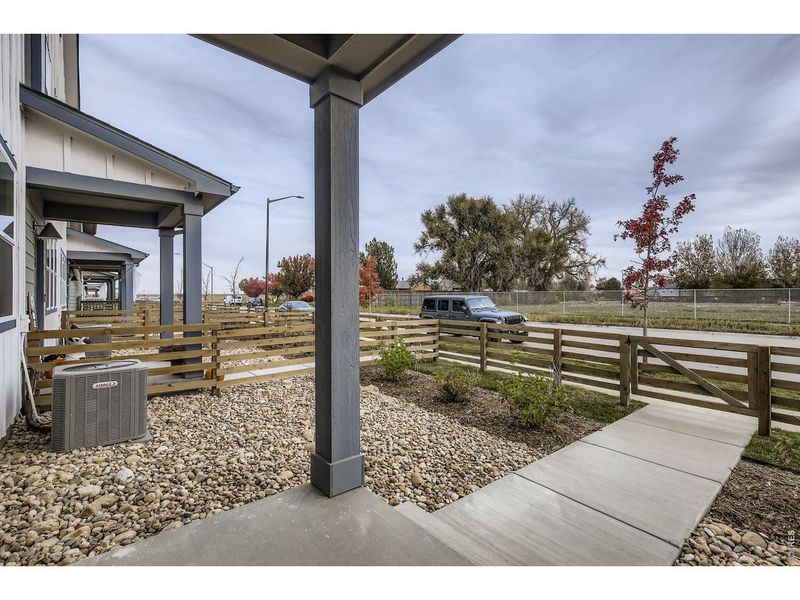 Exterior details and patio area of a home in , Fort Collins (Image 4).