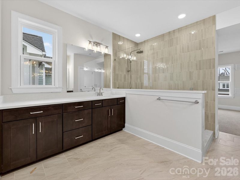Furnished interior view inside a new home in North Creek Village, Huntersville (Image 7).