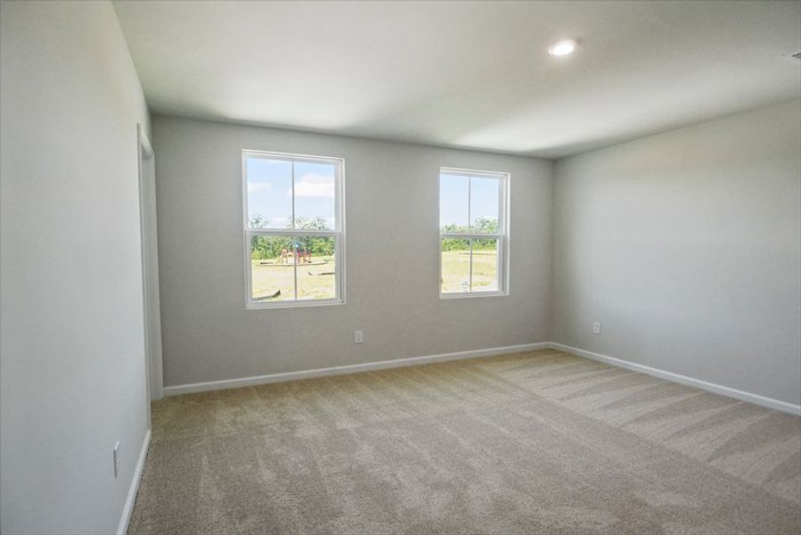 Spacious, unfurnished interior of a new home in Bronson Ridge, Greenwood (Image 10). Spacious, unfurnished interior of a new home in Bronson Ridge, Greenwood (Image 10).
