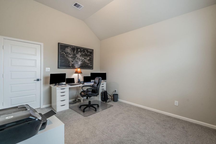 Furnished interior view inside a new home in , Houston (Image 9). Furnished interior view inside a new home in , Houston (Image 9).