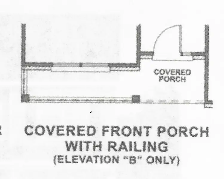 covered Front Porch with Railing covered Front Porch with Railing