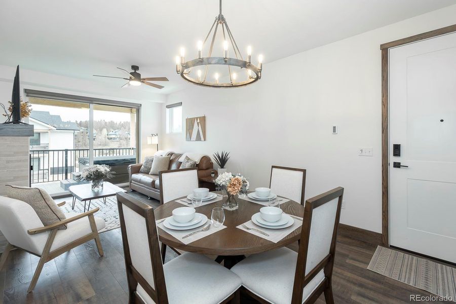 Furnished interior view inside a new home in , Fraser (Image 29).