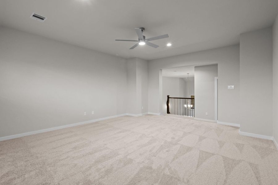 Spacious, unfurnished interior of a new home in Briarwood Crossing, Rosenberg (Image 20). Spacious, unfurnished interior of a new home in Briarwood Crossing, Rosenberg (Image 20).