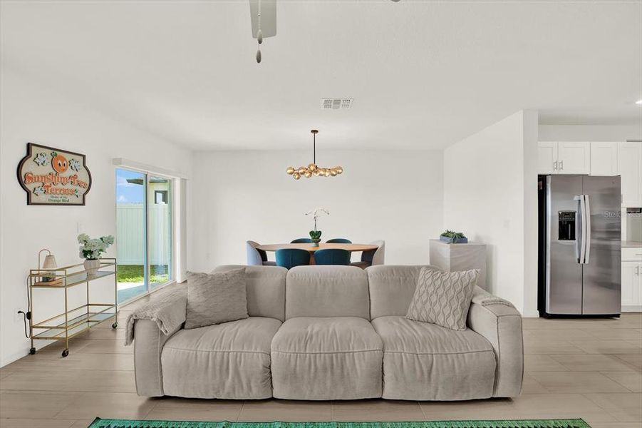 Furnished interior view inside a new home in Mirada, San Antonio (Image 37).