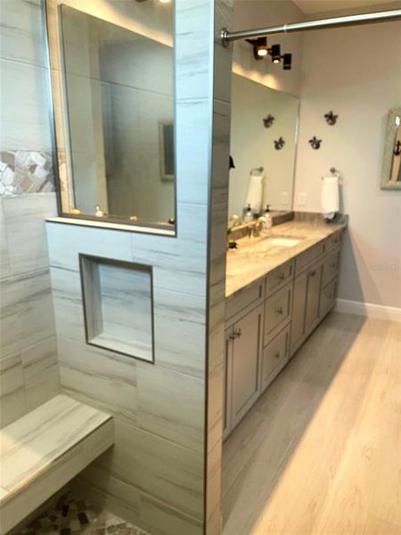 Furnished interior view inside a new home in , Port Charlotte (Image 16). Furnished interior view inside a new home in , Port Charlotte (Image 16).