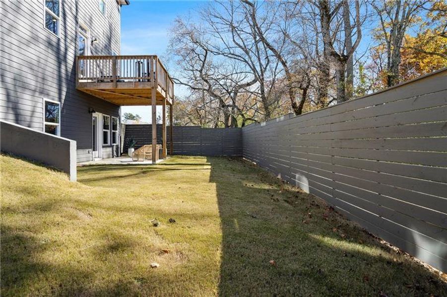 Exterior details and patio area of a home in Harmony, Auburn (Image 22).