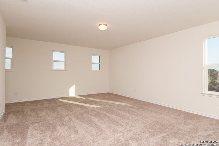 Spacious, unfurnished interior of a new home in Preserve at Culebra - Classic Collection, San Antonio (Image 5). Spacious, unfurnished interior of a new home in Preserve at Culebra - Classic Collection, San Antonio (Image 5).
