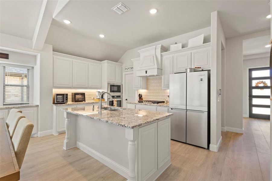 Furnished interior view inside a new home in Union Park Classic 60, Little Elm (Image 7).