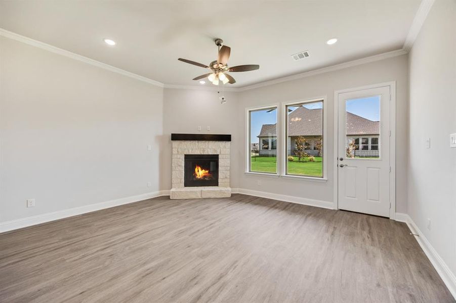 Spacious, unfurnished interior of a new home in Heath Golf and Yacht, Heath (Image 18). Spacious, unfurnished interior of a new home in Heath Golf and Yacht, Heath (Image 18).