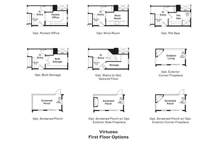Virtuoso First Floor- Options 3