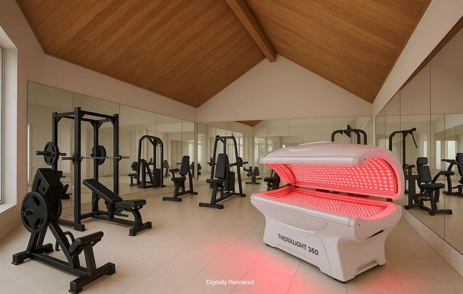 Furnished interior view inside a new home in , Fort Worth (Image 9).