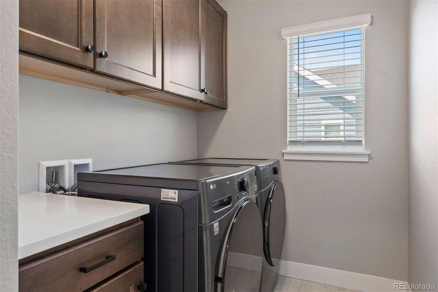 Furnished interior view inside a new home in , Denver (Image 23).