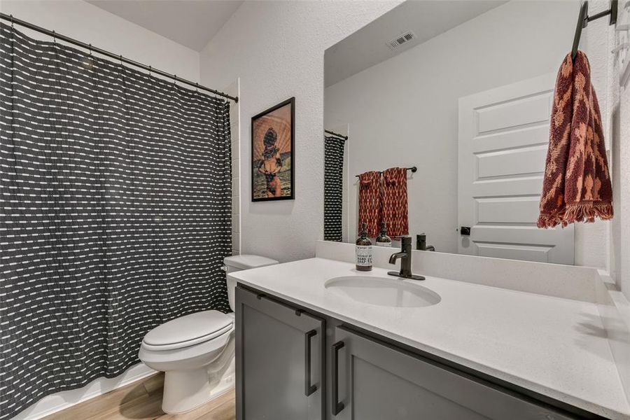 Furnished interior view inside a new home in , Fort Worth (Image 11). Furnished interior view inside a new home in , Fort Worth (Image 11).